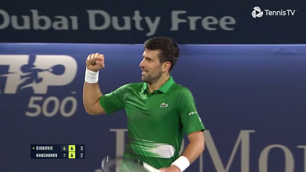Highlights: Djokovic, Rublev Reach The Quarters - 2022 Dubai Duty Free Championships