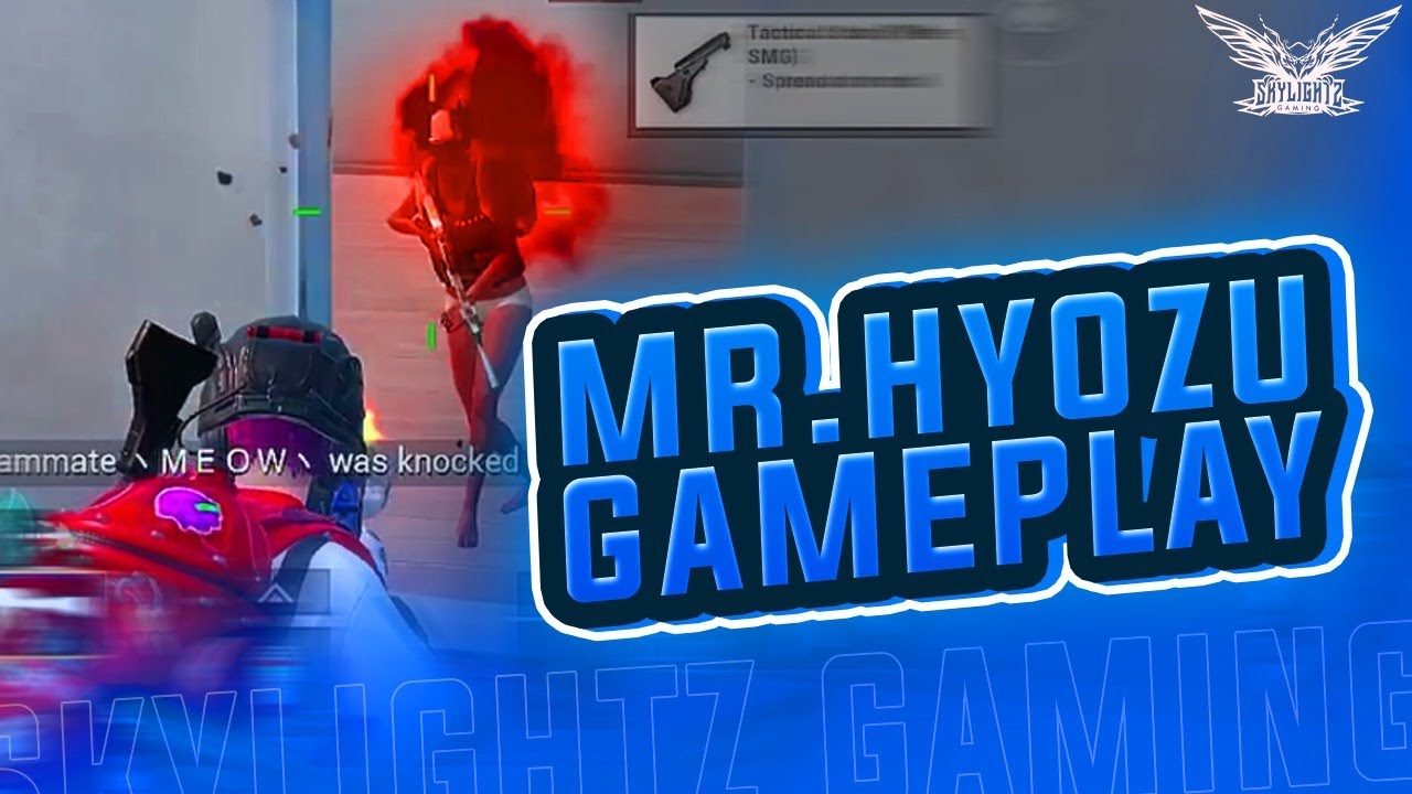 A SKYLIGHTZ GAMING VIDEO | FROM MR HYOZU | EXCITING GAMEPLAY ACTION | PUBG MOBILE