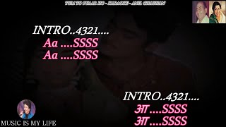 Download Lagu Tum To Pyaar Ho Karaoke With Scrolling Lyrics Eng. \u0026 हिंदी MP3