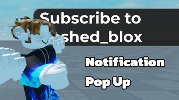 Notification Pop up System Tutorial | Eid Special | Roblox Studio Lite