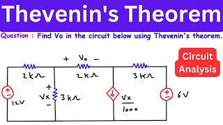 Thevenins Theorem Solved Example Electrical Engineering