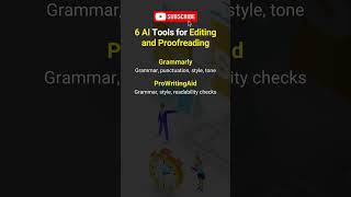 Top 5 Best AI Tools For Editing and Proofreading #shorts