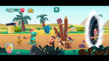 Dino bash: Travel through time | Level 1