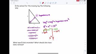 Simpson Desmos Review and Error Analysis ( Pythagorean Theorem)