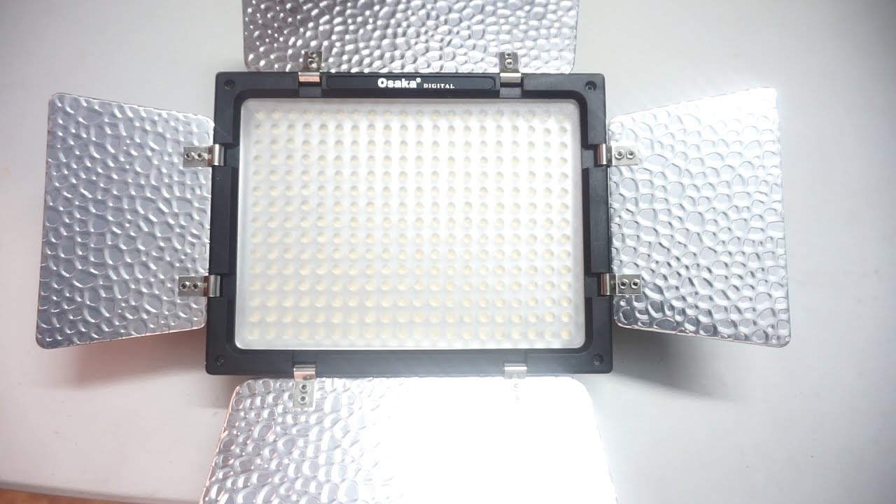 Osaka LED Video Light OS 300 MARK III YouTube