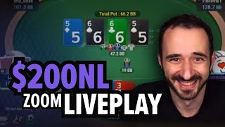 $200 No-Limit Poker - More Low-Stakes Liveplay