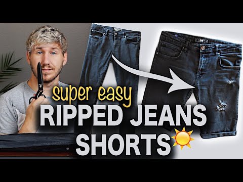 Video: Shorts aus Hosen machen - Gunook