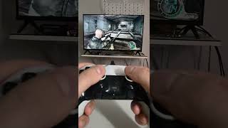 Resident Evil 4 Dualsense gyro test