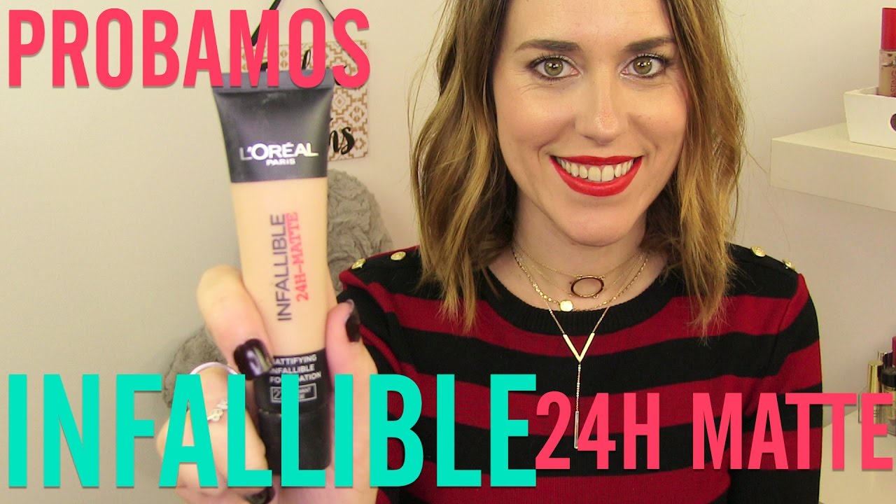 Review Infalible de L' oreal 24h - Hidratante vs Mate⎥Monica Vizuete 