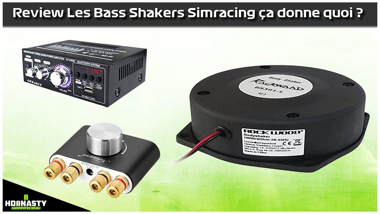 Review Les Bass Shakers Simracing ça donne quoi ? 