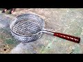 Homemade kitchen utensils made of stainless steel