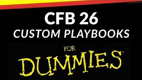 Custom Playbook for DUMMIES in College Football 26 📖 | Build the Perfect Offense & Defense
