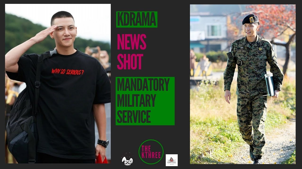 Hallyu Mandatory Military Service [KDRAMA NEWS SHOT] - YouTube