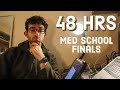 48 hours before my final exam in medical school VLOG (study with me)