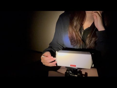 【ASMR】深夜テンションやけど綿棒で耳かきしてあげるから一緒に寝よ？/sr3d【囁き声】