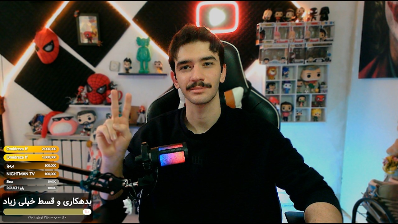 بعد از 50 روز دوری از شما  🖤  لایو استریم البرز 🔴