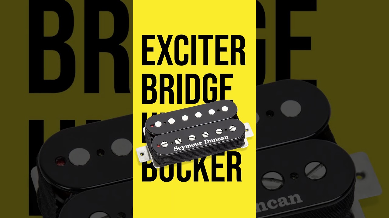Seymour Duncan Exciter Ponte Trembucker Nero - Pickup Humbucker Passivo Per Chitarra Elettrica