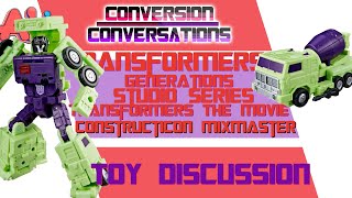 Conversion Conversations: Transformers Generations Studio Series  Constructicon Mixmaster