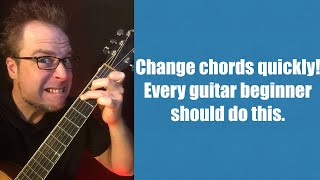 The Trick for Chord changing Speed up the time between your chords