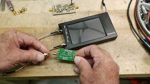 #576 NANOVNA Measuring an Amplifier