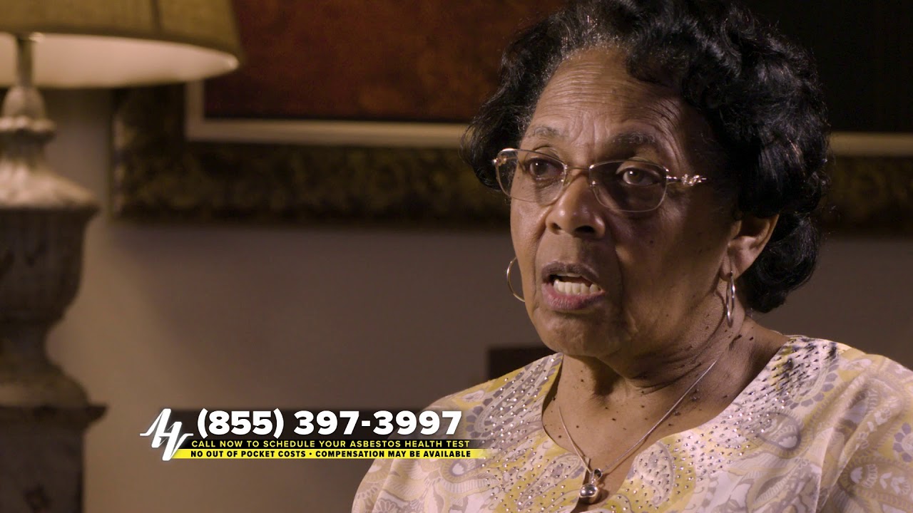 Johnnie Was Exposed To Asbestos By Washing Her Husband's Clothes YouTube
