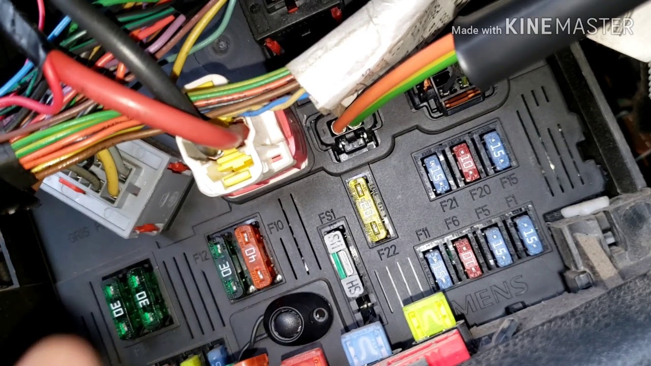 Como ligar trava destrava Peugeot 206, 207