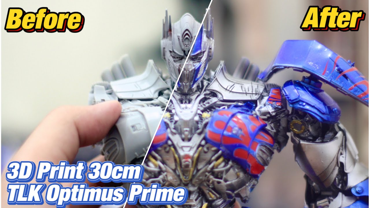 TLK Optimus Prime 3D Print & -