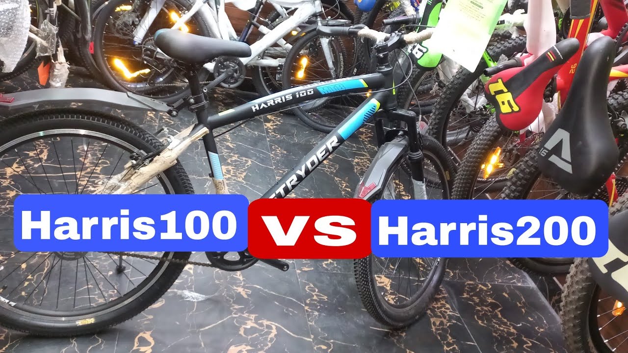 HARRiS 100 VS HARRiS 200 Tata stryder mtb cycle 🚵/u200d♂️review cycle CycleRiderDP@TechBurner