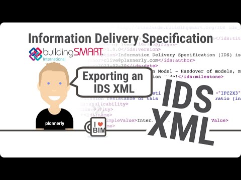 How to use the IDS XML from buildingSMART (using Plannerly - The BIM Management Platform)