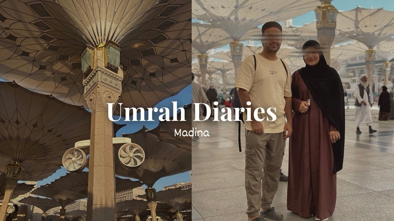 Umrah Vlog: 4 days in Medina 🇸🇦 | Masjid Nabawi, Ziyarat, Shopping & Food