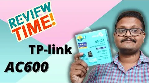 TP-LINK Nano Wi-Fi & Bluetooth - AC600 - Unboxing & Review - Tamil