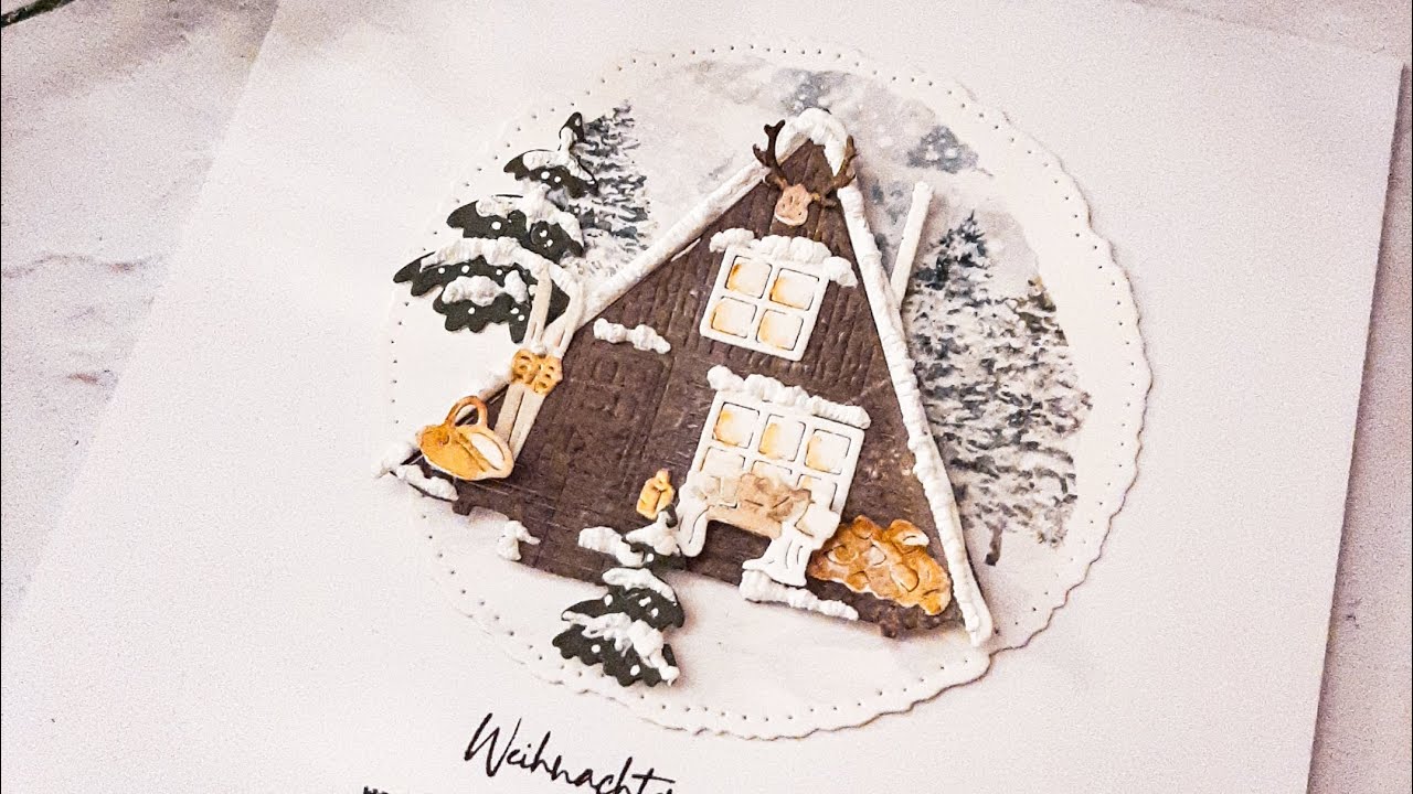 #Werbung Waldweihnacht / Blockhäuser mit Bastelanleitung !!!