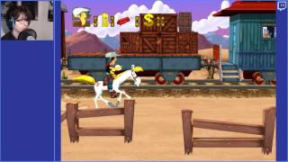Lot 2 Jeux Lucky Luke - PS1 Loose Version Française PAL