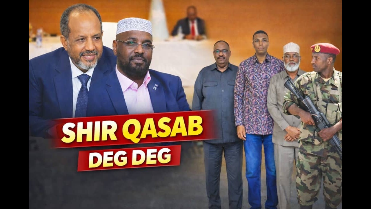 DEG DEG: Madoobe & Deni Lagu Qasbay Villa Somalia – Xiisad Kacsan!