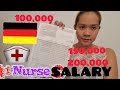 Nurse Salary in Germany (payslip reveal) | Nurse vlog #1