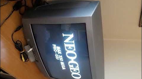 NEO GEO AES CONSOLE SERIAL 18086 100% WORKING! Video for user anthonlesa