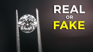 5 Ways To Tell If A Diamond Is Fake Or Real - Youtube