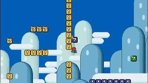 Super Mario Bros X custom level- Switch Heights