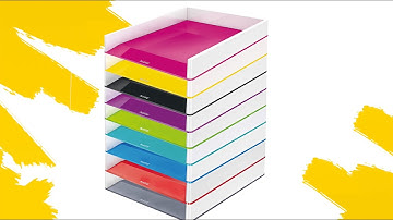 Leitz WOW Letter Tray Dual Colour Product Video (EN)