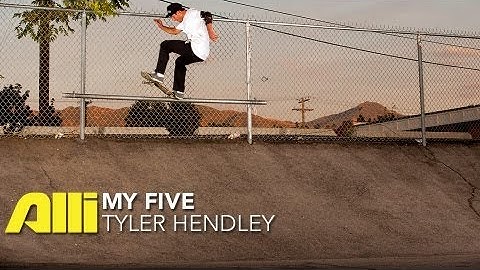 Tyler Hendley Five Skate Tricks Five Questions