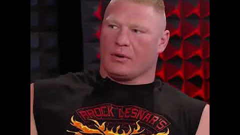 Stone Cold Interviews Brock Lesnar - " I DON'T LIKE PEOPLE"