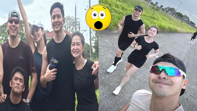 Alden Richards Barbie Forteza Kristoffer Martin Kim Chiu Paulo Avelino  Morning Run Sa Nuvali Laguna - YouTube