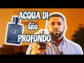 NEW RELEASE: ACQUA DI GIO PROFONDO!/ IS IT ANY GOOD?