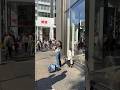 Street artiste. Uniqlo store in Berlin #berlin #germany #travel #shopping #shorts #streetart