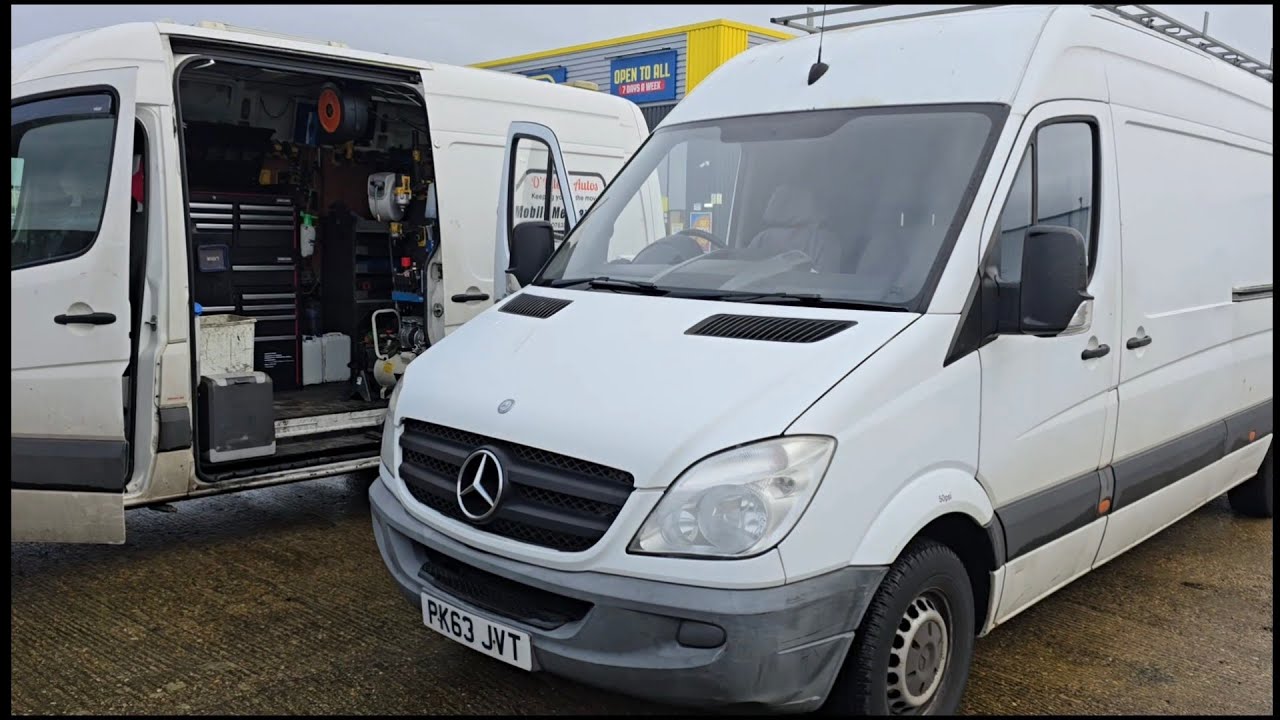 Mercedes Sprinter P0101-62 Воздушный поток и P2463-09 Сажевый фильтр