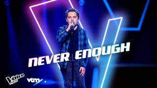 Benne  'Never Enough' | Blind Auditions | The Voice Kids | VTM