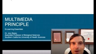 Instructional Design Multimedia Principle Online Learning Quick Overview