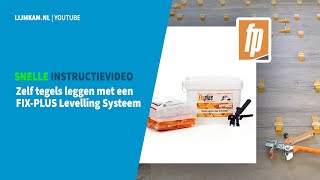 Snelle Instructie: Zelf Tegels Zetten Met Een Fix Plus Tegel Levelling Systeem Resimi
