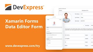 FREE Xamarin Data Form View: Auto-Layout, Validation, Custom Appearance & More (Getting Stated)