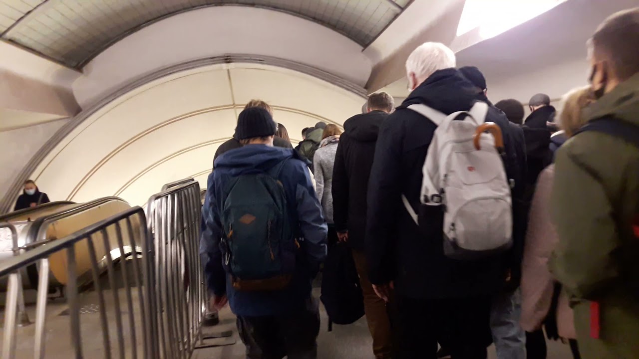 Арбатская моя любимая станция переход на боровицкую